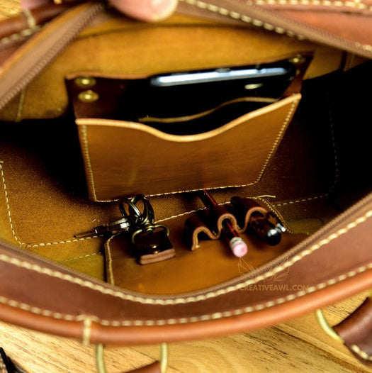 rgc handmade palermo tote leather handbag