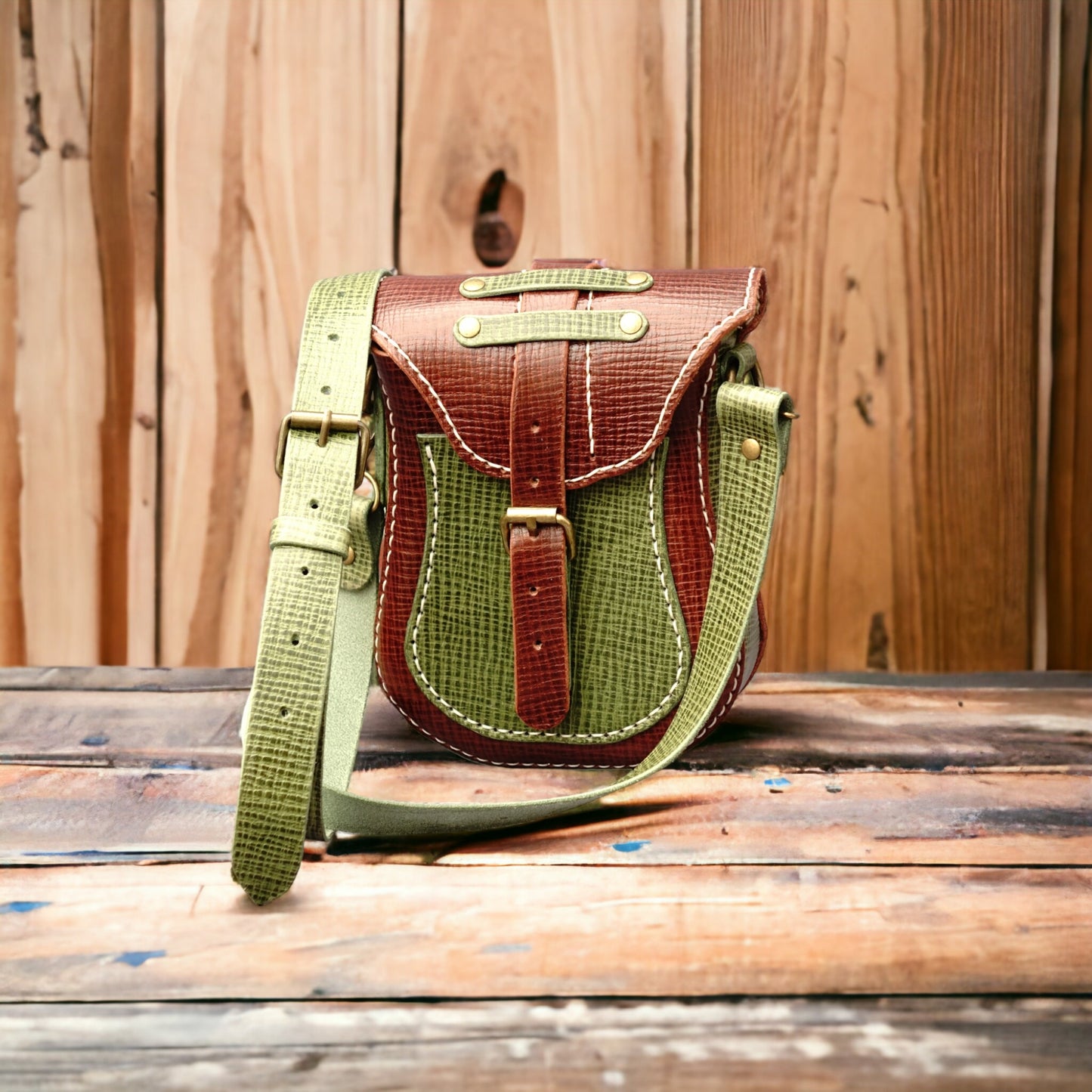 rgc handmade petit leather crossbody bag