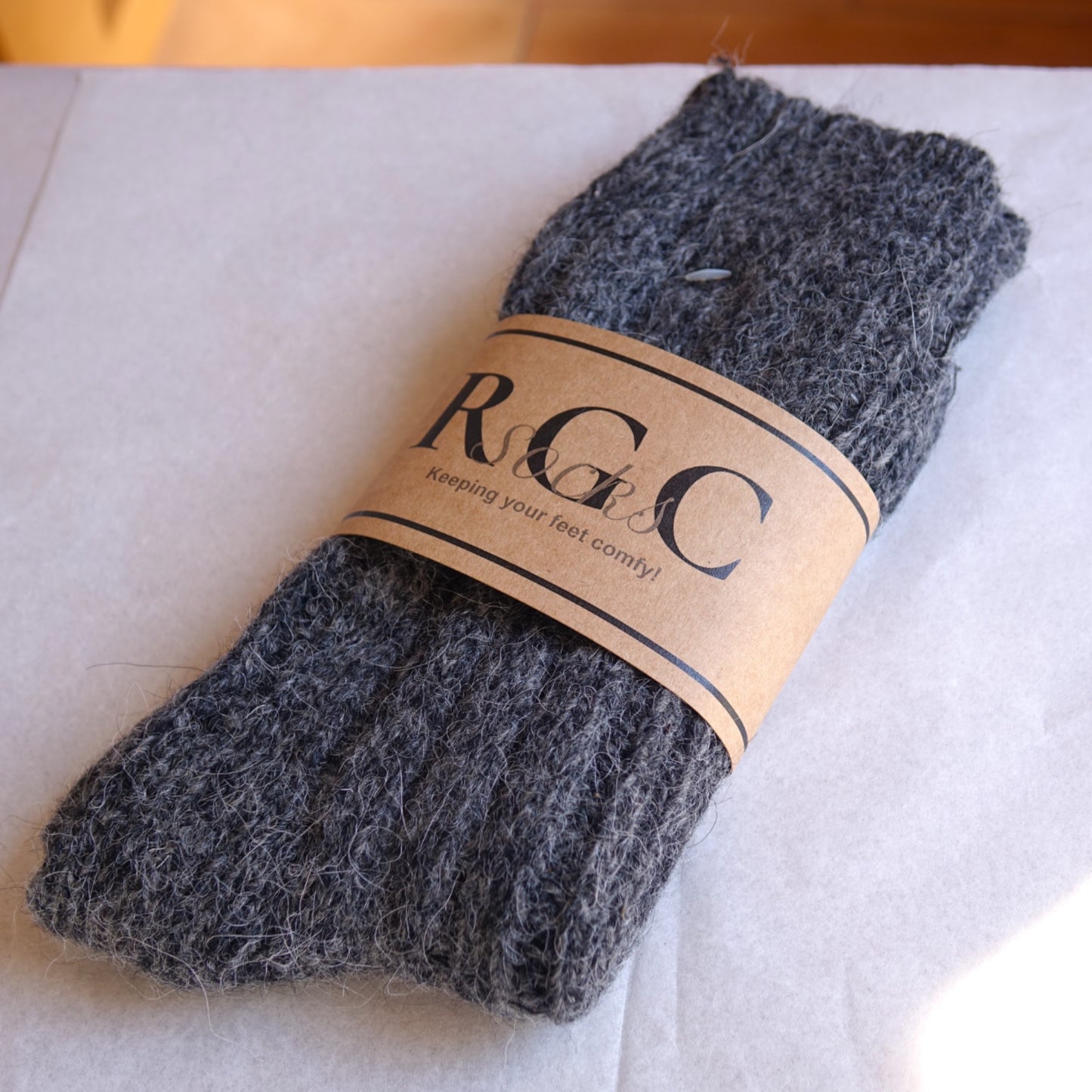 alpaca socks Anthracite rgc socks