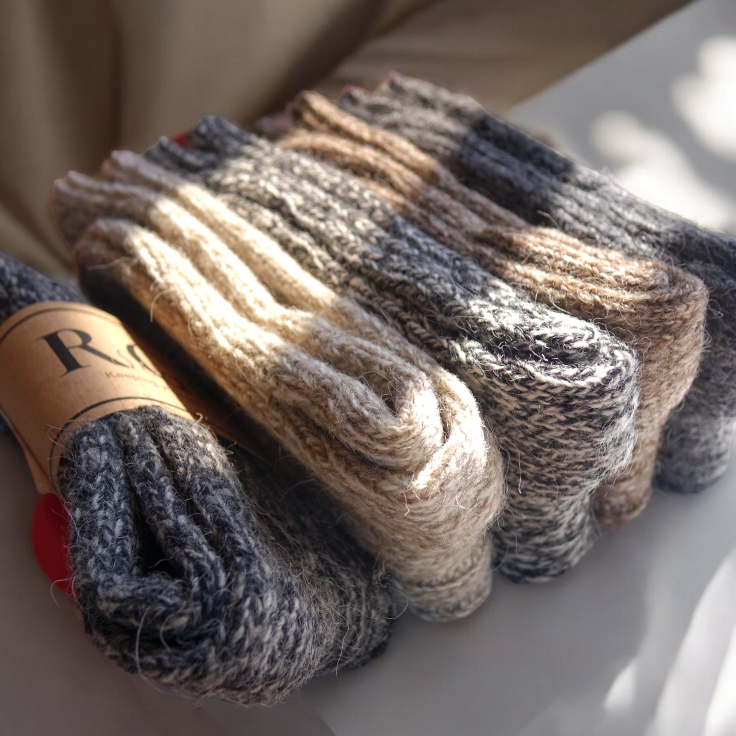 alpaca wool socks with natural alpaca wool and sheep wool rgcsocks