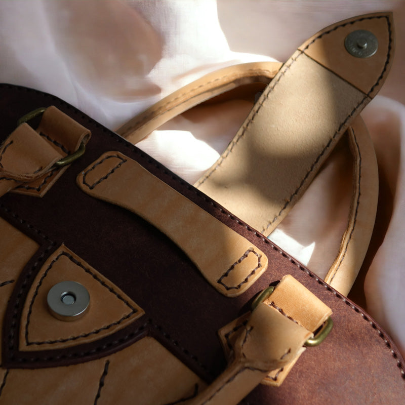 Lausan Handmade Leather Handbag - Shoulder bag