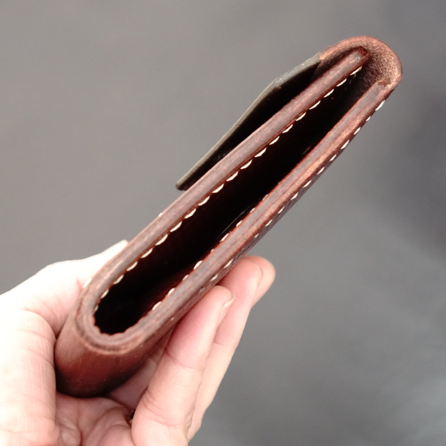 RGC Handmade Men Bi-Fold Leather card holder Wallet 6