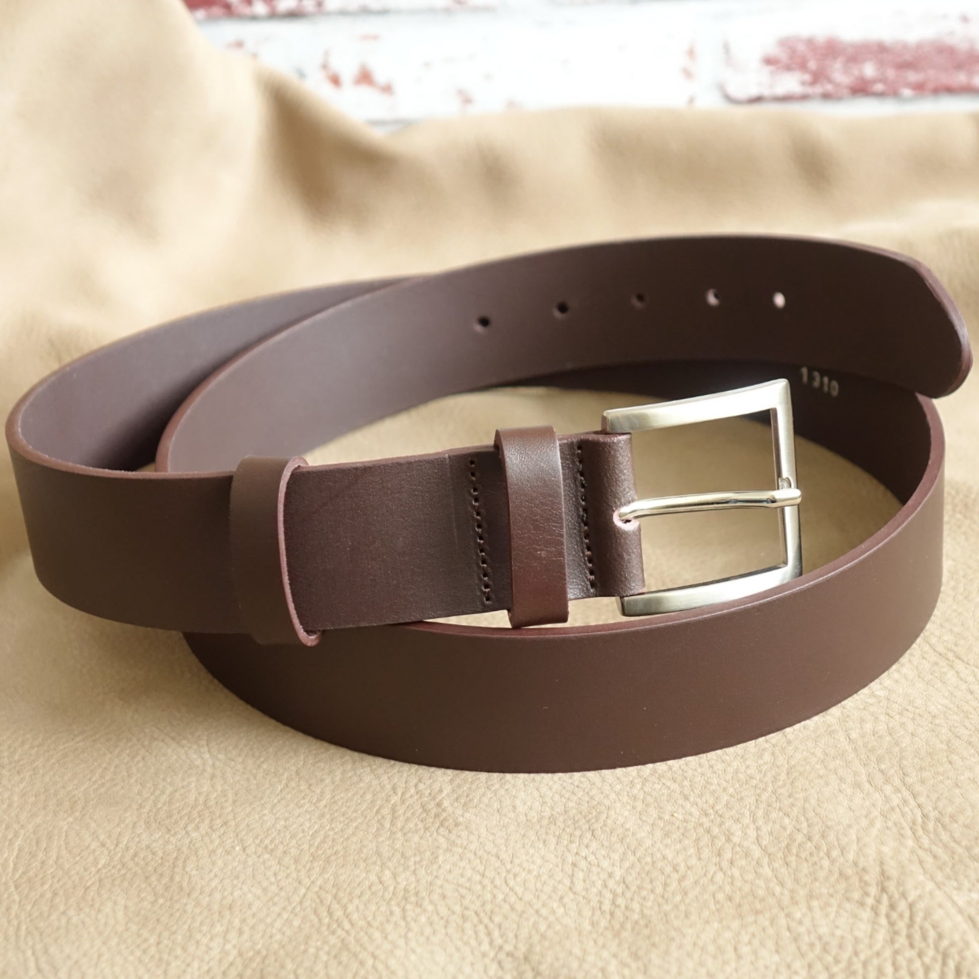 rgc handmade crafts leather belt brown for men and women 1