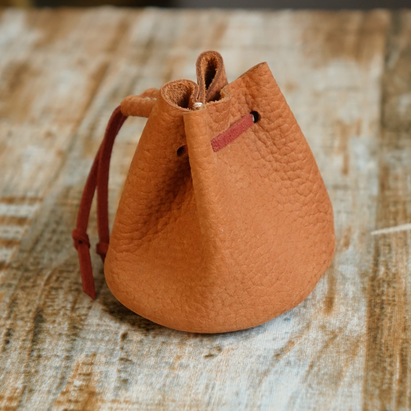 rgc handmade leather coin pouch orange 1rgc handmade drawstring leather pouch bag colour orange
