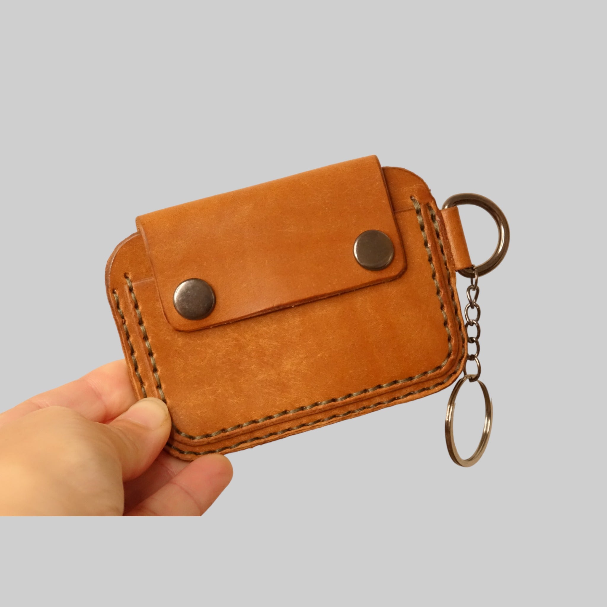 Wallet on sale Italian Leather hand made Card holder small wallet