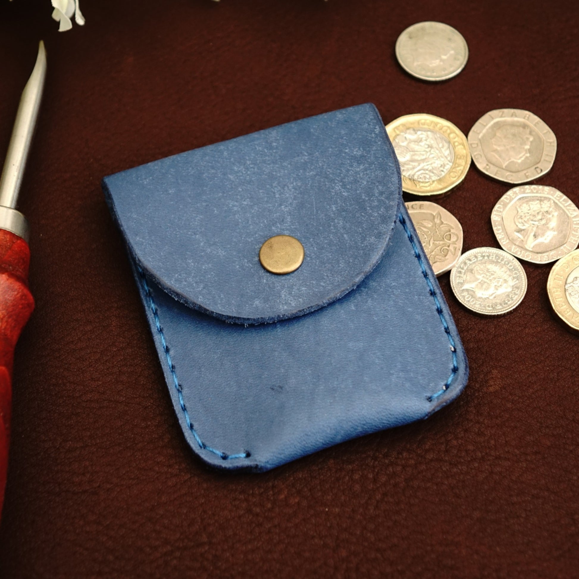rgc handmade small leather coin purse wallet 3