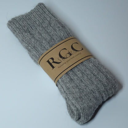 rgc socks bythemountain socks alpaca grey wool socks 0