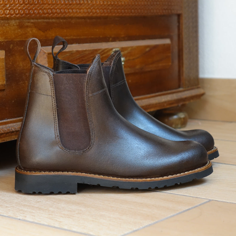 Alps Leather Chelsea Boots - Dark Brown By The Mountain