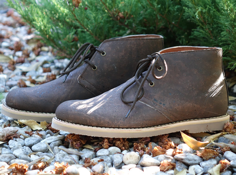 Manaslu Cork Chukka Lace-up Boots - Brown By The Mountain