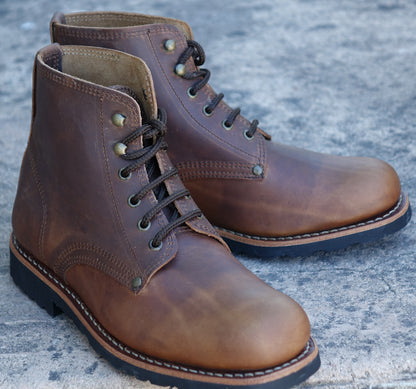 Triglav Leather Lace-up  Boots By The Mountain