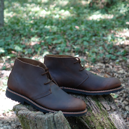 Elgon Leather Chukka Lace-up Boots By The Mountain