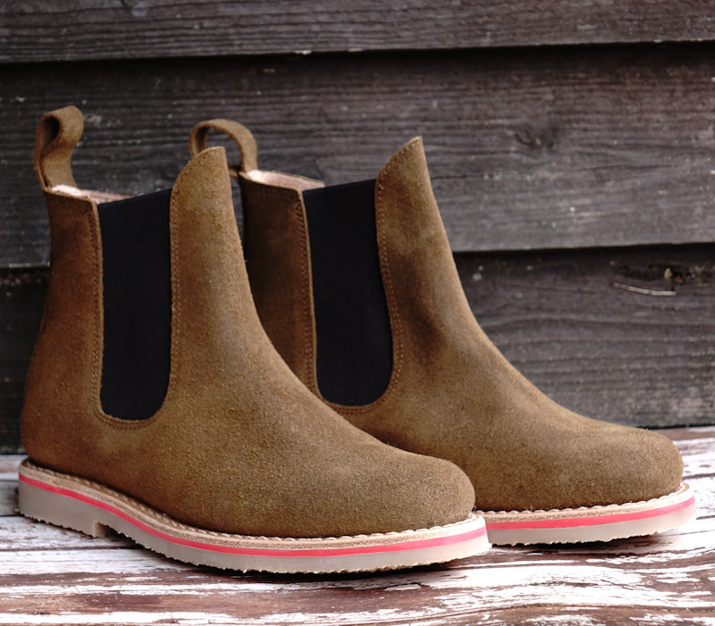 Aoraki Suede Chelsea Boots By The Mountain